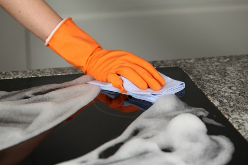 Commercial upholstery cleaning for a Soho hospitality space