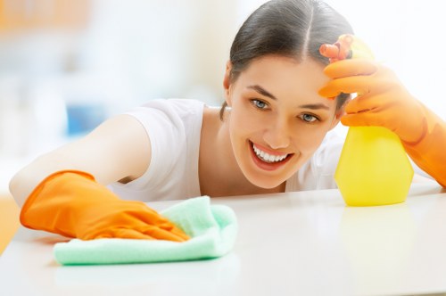 Kitchen cleaning in a central London home near Soho