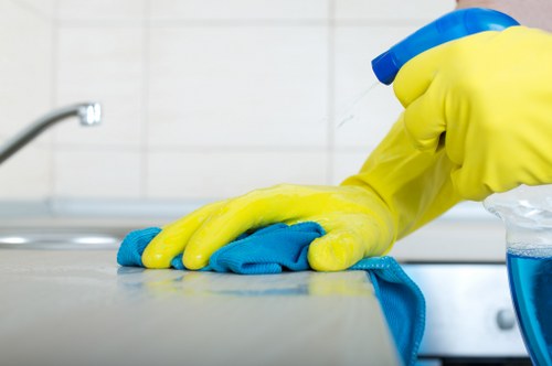 Local regular cleaning for a Soho office or studio