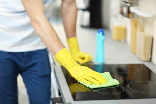 Bathroom and limescale cleaning in a central London tenancy property