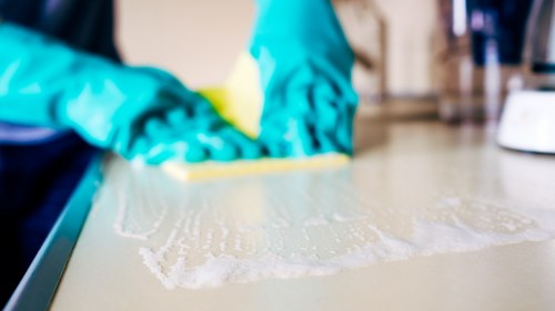 Detailed kitchen and bathroom deep clean in Soho